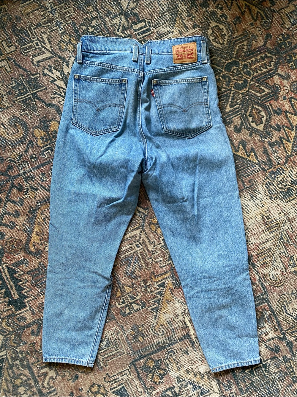 Levi’s High Rise Mom Button-Fly Jeans - Picture 3 of 4